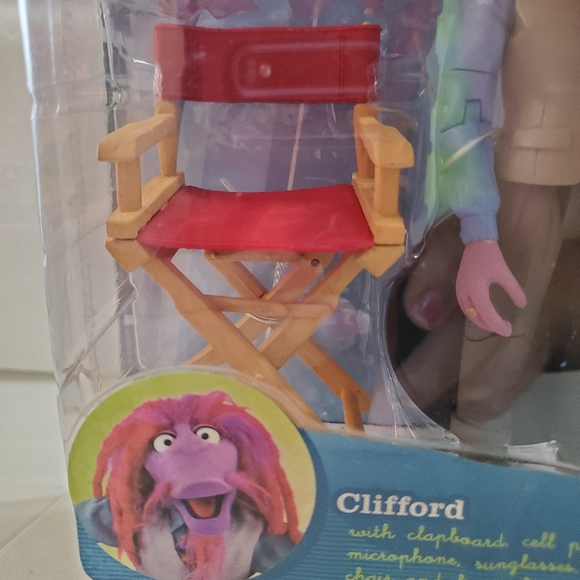 2003 PALISADES MUPPETS CLIFFORD FIGURE SET SEALED L👀K - Picture 5 of 7